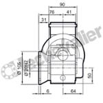 MB31 BN F85 BRIDE DE SORTIE MB31