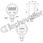 878228 MANO MD10-CL1-G1/4-0+250B MANOMETRE NUMERIQUE DIGITAL - CITEC