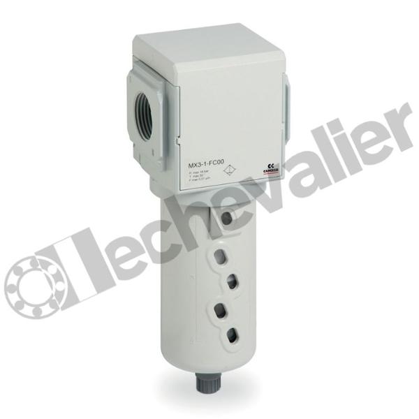 MX2-1/2-FC10 FILTRE 1 MIC. 1/2 PURGE SEMI-AUTOMATIQUE - CAMOZZI