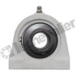 UCPA204SS/348120 PALIER RESINE BLANC AVEC RLT INOX