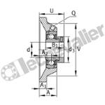 PCJ15-XL PALIER INA
