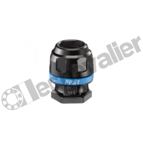 PPS1 BO32 BOUCHON POUR TUBE D32 CORPS ALU GRIFFES INOX - PREVOST