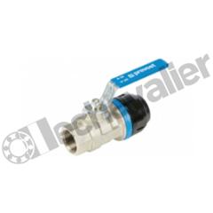PPS1 RSIF2527 VANNE 1/4T D25 F3/4 CORPS ALU GRIFFES INOX - PREVOST
