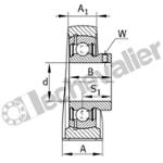 PSHEY17-XL PALIER INA