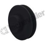 SPA105 1 GORGE MONOBLOC POULIE TRAP FONTE COURROIE L12,7MM