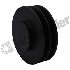 SPA100 2 GORGES MONOBLOC POULIE TRAP FONTE COURROIE L12,7MM
