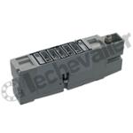 R503A2B10MA00F1 DIST 5/2 MONO 24VDC 1200L/min ISO15407-2 26mm AVENTICS