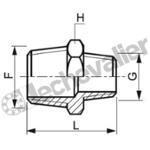 245I.26X34-15X21 REDUCTION MM INOX ( 1 - 1/2 ) BSPT INOX 316L - PN20