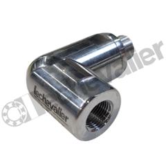 RMOAN.1/4 RACCORD MULTI-ORIENTABLE M/F 1/4 - DN7 ALUMINIUM/NBR PS:10