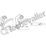 S-CST-25 KIT FIXATION DET- CST/CSH POUR ISO6431 A TIRANTS D 32 A 63