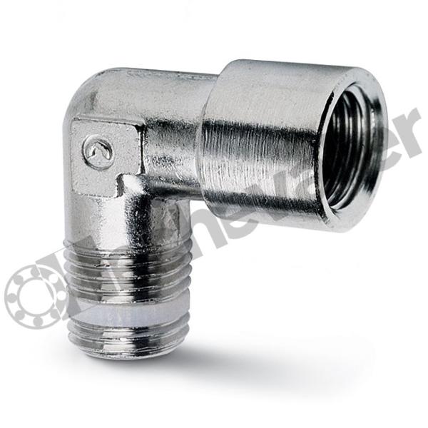 S2020 3/8-3/8 COUDE M-F LAITON 3/8 BSPT / BSPP - SPRINT - CAMOZZI