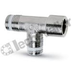 S2050 1/4-1/4 TE M-M-F LAITON 1/4 TE M/F RENVERSE - SPRINT - CAMOZZI