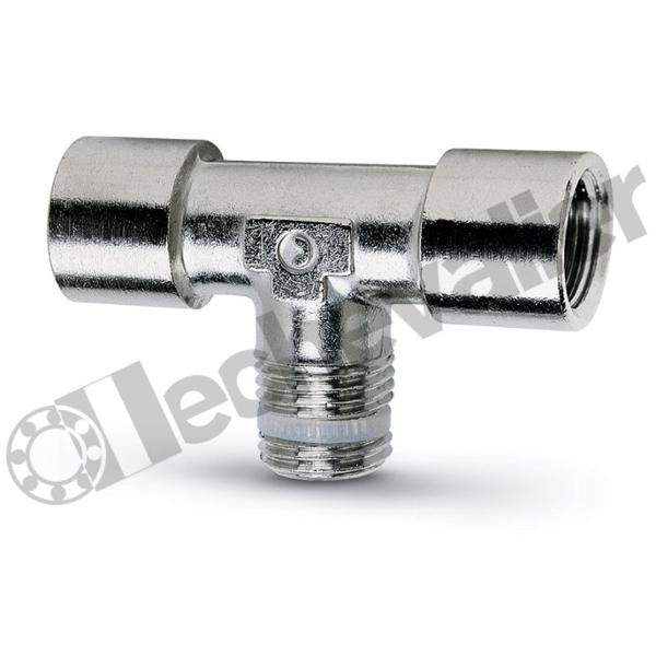 S2060 3/8-3/8 TE F-M-F LAITON 3/8 TE MALE AU CENTRE SPRINT - CAMOZZI