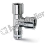 S2070 3/8-3/8 TE M-F-F LAITON 3/8 TE MALE RENVERSE - SPRINT - CAMOZZI