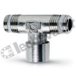 S2090 1/2-1/2 TE M-F-M- LAITON 1/2 TE FEMELLE CENTRE SPRINT - CAMOZZI