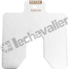 SHIMS-35-005-MN-35X30X0.05 CALE INOX RECTANGULAIRE-SCHAEFFLER