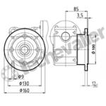 SK1SI50 sortie B5 ronde F1/II 160 NORD REDUCTEURS