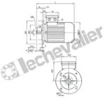 SKMO KIT BRIDES B5 112MP NORD REDUCTEURS