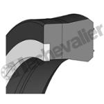 B110 070NEI-28X18X6.3 HG NBR 80SH JOINT DE TIGE