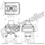 SRBC-CA3-YR90-N-1-P-C2P20 IP67 VDI/VDE 3845 - 2XPNP 3 FILS - FESTO