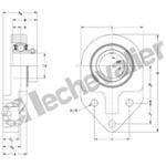 SUCBFBQK206-19/F PALIER GRAISSE ALIMENTAIRE TIMKEN