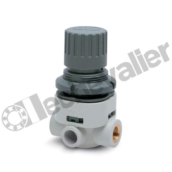 T104-R71 REGULATEUR 0-7B 1/4 SANS DECOMPRESSION - CAMOZZI