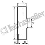 TEIAS.60,3X2 TE SANS COLLERETTE A SOUDER - INOX 304L