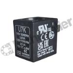 U7K BOBINE 115V AC / 125V AC - PET 3,8VA/5,5VA - DIN 43650B - CAMOZZI
