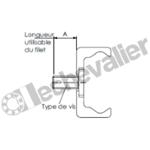 KIT 31-31 - VIS M5X10 LOT 100 VIS RAIL ROLLON
