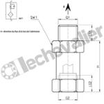 VNV-MF-1/4 PALPEUR A BILLES 1/4 CAMOZZI