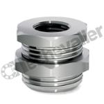X2593 3/8PT-3/8PT TRAV CLOIS 3/8NPT CORPS M26X1,5 - INOX 316L - CAMOZZI