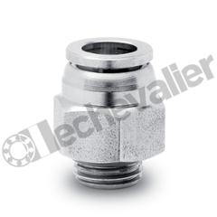 X6512 6-1/8 PIQUAGE MALE 1/8-D6 M1/8 BSPP - AISI 316-  CAMOZZI