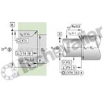 ZARN4075-TV-A ROULEMENT INA