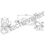 ZS-160 TENON AB7 - NFE 49003 POUR VERIN ISO15552 D160