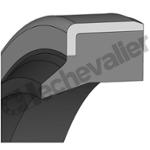 PW 25/1G - 25X35X7 PU 95SH JOINT RACLEUR RIGIDE