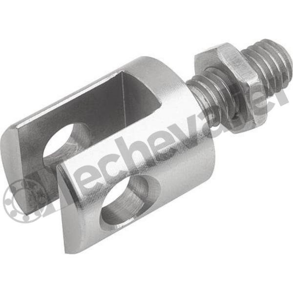 K0397.105 CHAPE A TIGE FILETEE M05X14,5, D1=5
