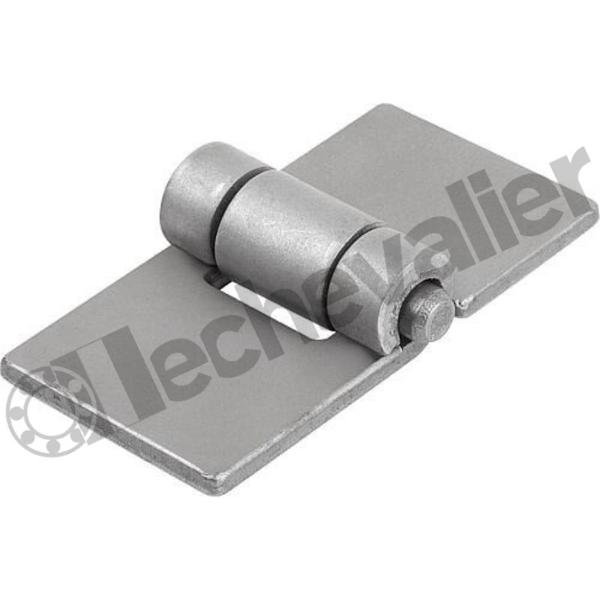 K1805.10300300303 CHARNIERE SOUDABLE, ACIER INOX. A2