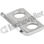 K0043.9143112 CONTRE-CROCHET, FORME:A ACIER INOX.