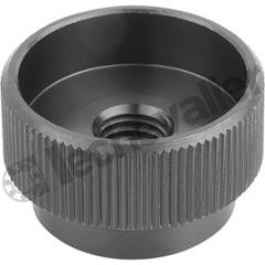 K0137.105 ECROU MOLETE M05, FORME:A ACIER DE