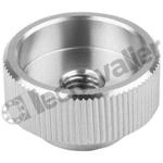 K0137.1102 ECROU MOLETE M10, FORME:A ACIER INO