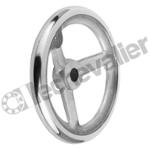 K0160.0160X16 VOLANT SANS RAINURE D1=160 ALUMINIU