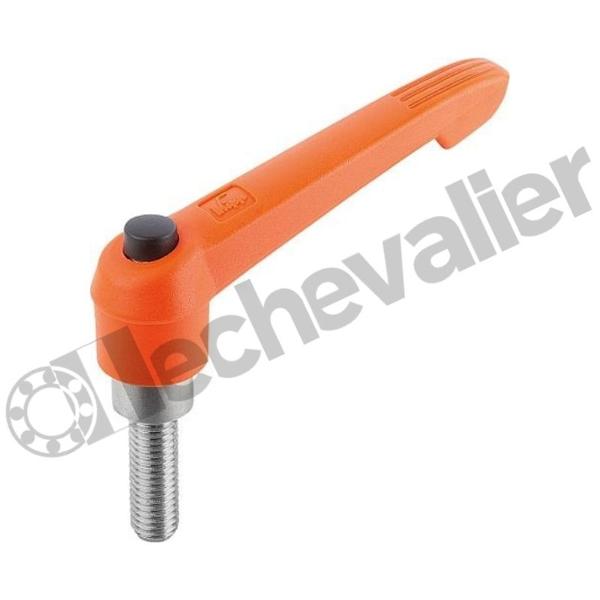K0270.72412X40 MANETTE INDEXABLE A BOUTON PRESSION