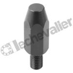 K0296.061 PIED M06 H=20, FORME:A ACIER DE TRA
