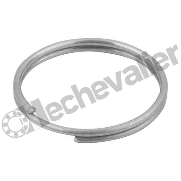 K0367.19 ANNEAU PORTE-CLES D=19 ACIER INOX.