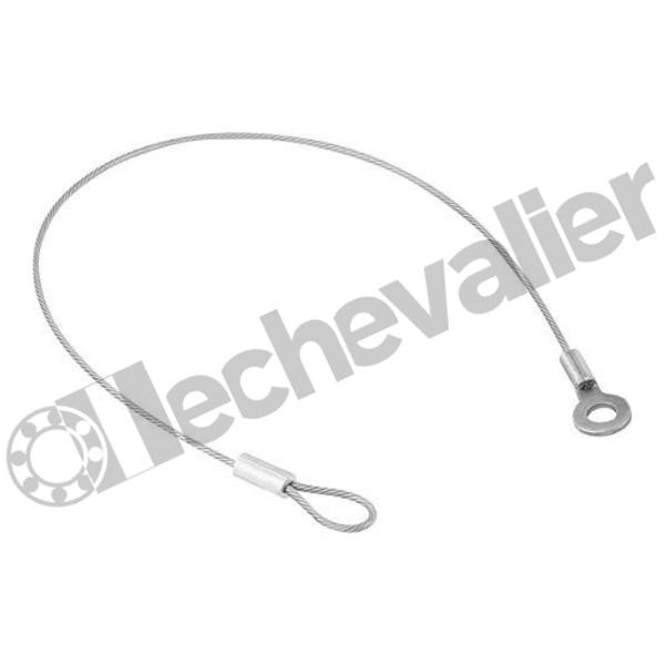 K0367.0500 CORDE DE MAINTIEN L=500, FORME:A AC