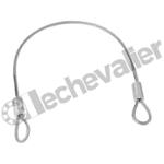 K0367.2300 CORDE DE MAINTIEN L=300, FORME:C AC