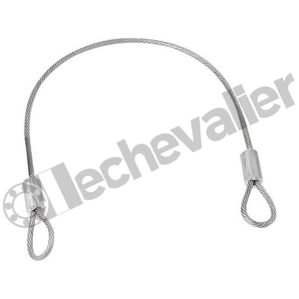 K0367.2300 CORDE DE MAINTIEN L=300, FORME:C AC