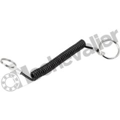 K0367.10100 CABLE SECURITE SPIRALE L=100 POLYUR