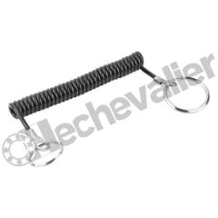 K0367.20100 CABLE SECURITE SPIRALE L=100 POLYUR