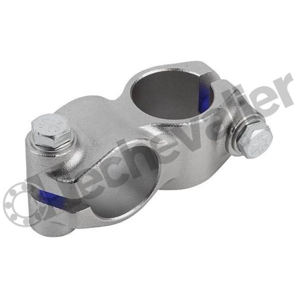 K0472.13030 BRIDE EN CROIX, FORME:B ACIER INOX.